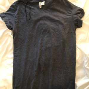 Dark blue t shirt dress